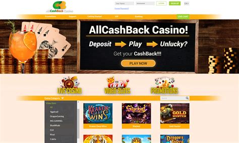 cashback casino site - best cash back casinos USA.